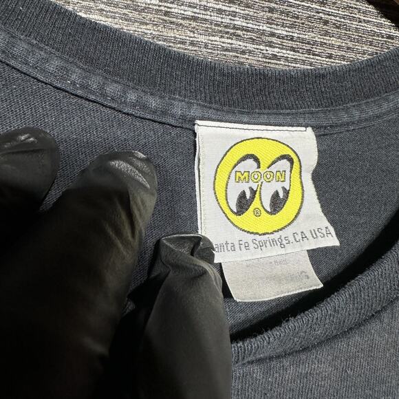 Mooneyes USA Shirt Men's 2XL Black Short Sleeve 30th Anniversary - Picture 7 of 16